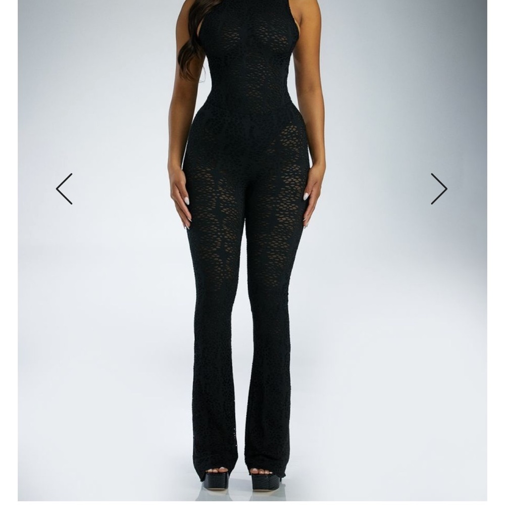Naked Wardrobe eye-let it go pants